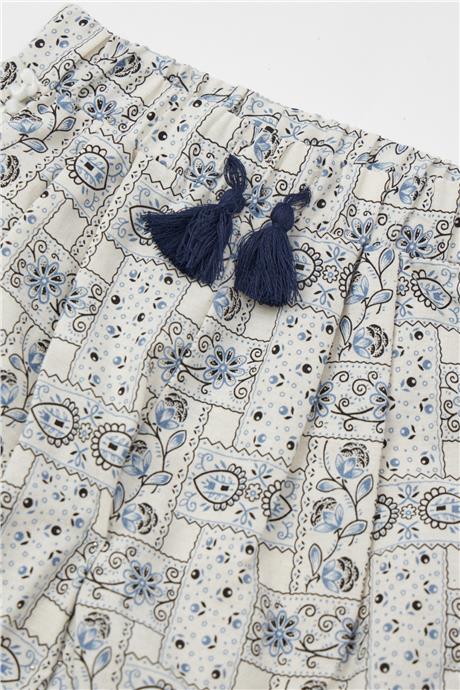 GB Baby Kız Bebek Desenli Pantolon