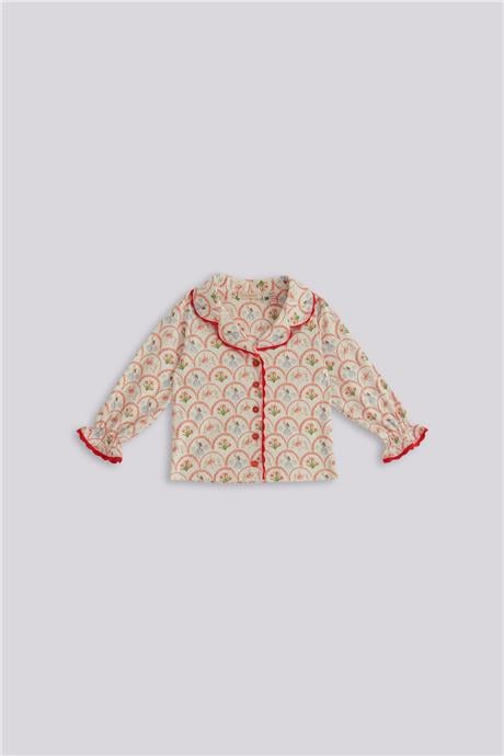 GB Baby Kız Bebek Desenli Pijama TakımGB Baby Kız Bebek Desenli Pijama Takım