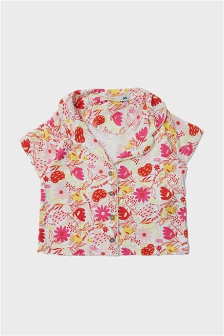 GB Baby Kız Bebek Desenli Pijama Takım
