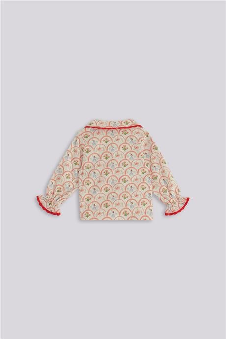 GB Baby Kız Bebek Desenli Pijama TakımGB Baby Kız Bebek Desenli Pijama Takım