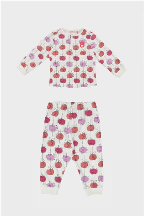 GB Baby Kız Bebek Desenli Pijama Takımı