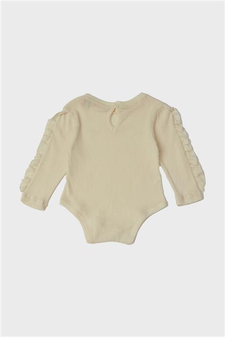 GB Baby Kız Bebek Ekru Body