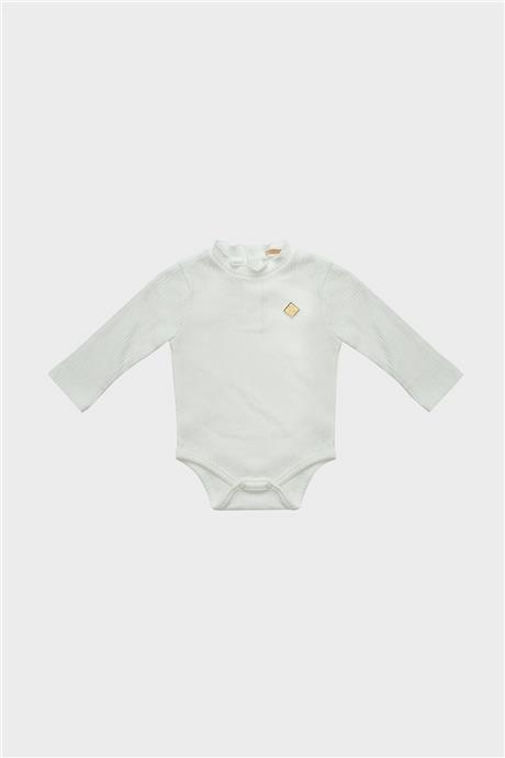 GB Baby Kız Bebek Ekru Body