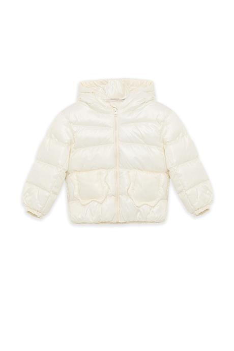 GB Baby Baby Girl Ecru CoatGB Baby Baby Girl Ecru Coat