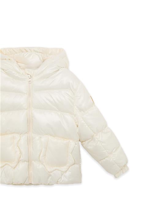 GB Baby Baby Girl Ecru CoatGB Baby Baby Girl Ecru Coat