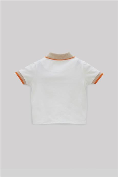 GB Baby Kız Bebek Ekru T-Shirt