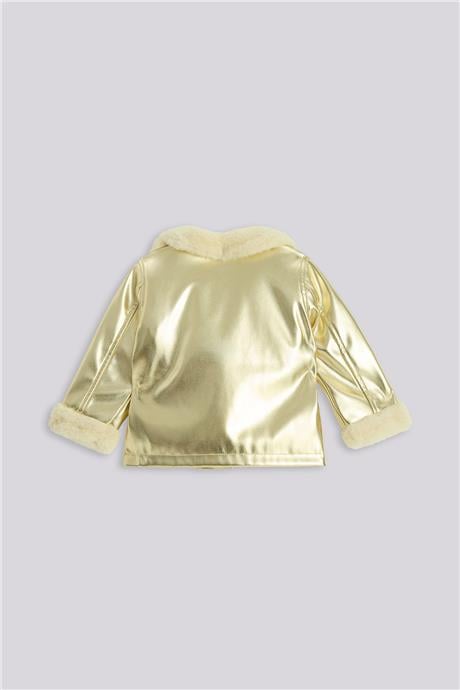 GB Baby Kız Bebek Gold CeketGB Baby Kız Bebek Gold Ceket