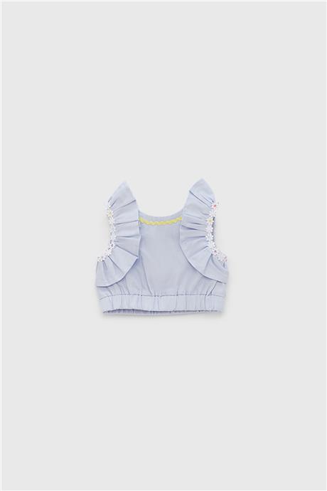 GB Baby Kız Bebek Mavi Bluz