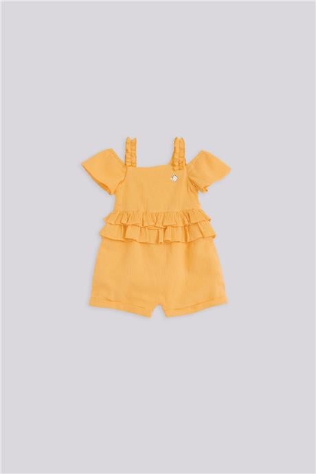 GB Baby Kız Bebek Oranj TulumGB Baby Kız Bebek Oranj Tulum