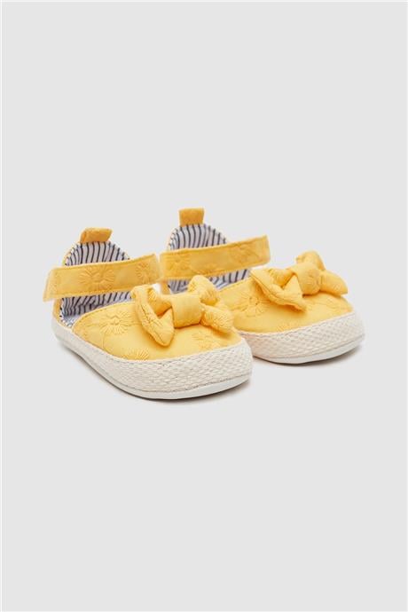 GB Baby Kız Bebek Sarı Patik