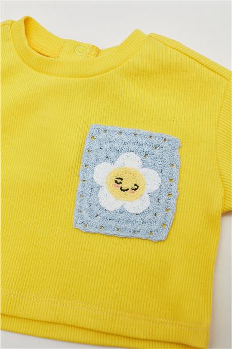 GB Baby Kız Bebek Sarı T-Shirt