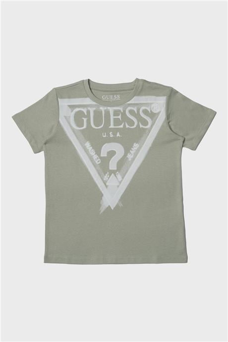 Guess Erkek Çocuk Açık Yeşil T-Shirt