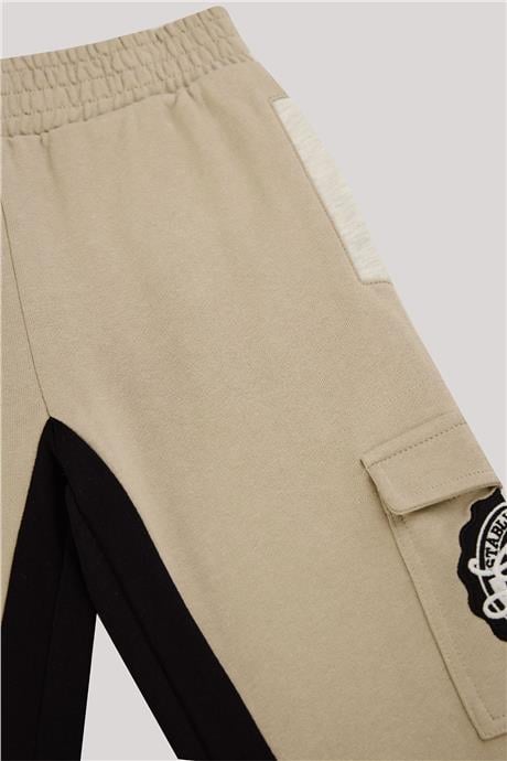 Guess Erkek Çocuk Bej Eşofman Altı