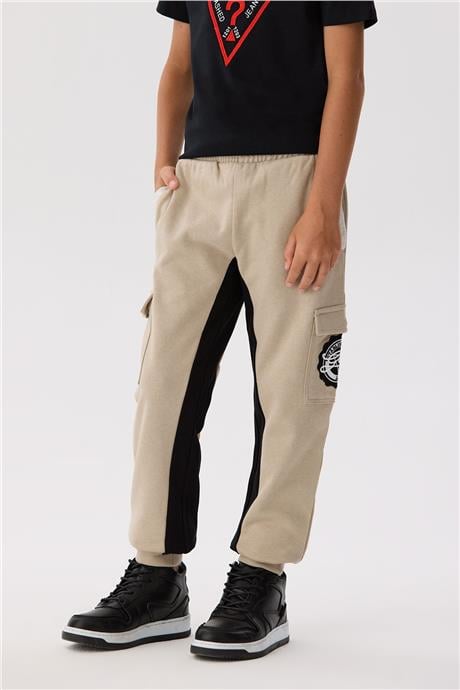 Guess Erkek Çocuk Bej Eşofman Altı