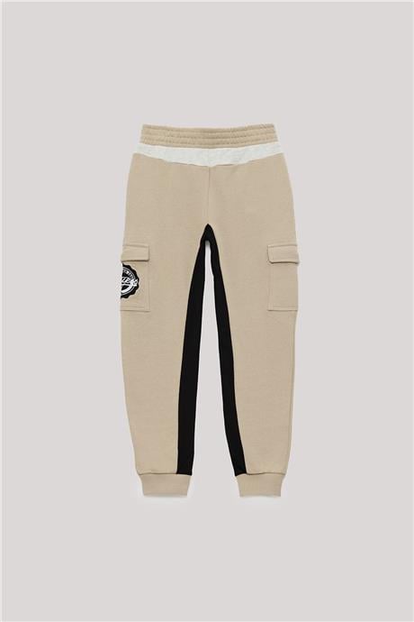 Guess Erkek Çocuk Bej Eşofman Altı