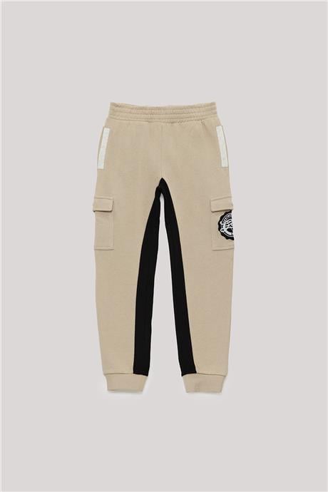 Guess Erkek Çocuk Bej Eşofman Altı
