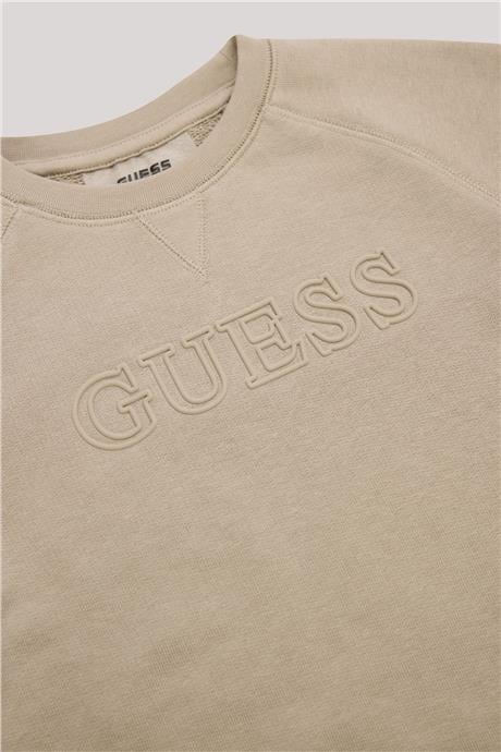 Guess Erkek Çocuk Bej Sweatshirt