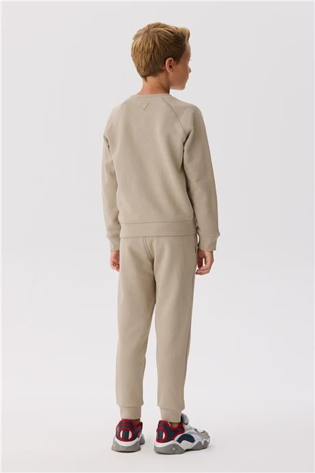 Guess Erkek Çocuk Bej Sweatshirt