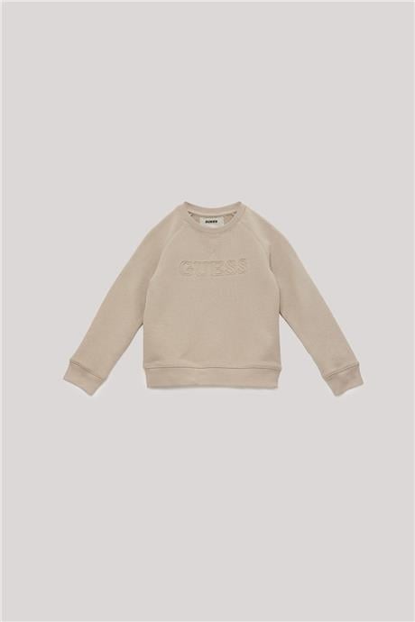 Guess Erkek Çocuk Bej Sweatshirt