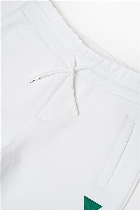 Guess Erkek Çocuk Beyaz Eşofman Altı