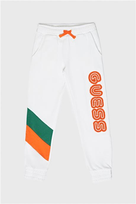 Guess Erkek Çocuk Beyaz Eşofman Altı