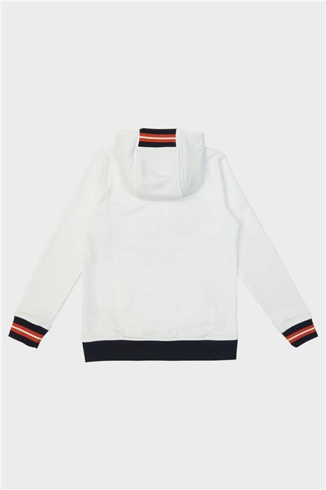 Guess Erkek Çocuk Beyaz Sweatshirt