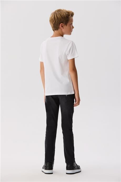 Guess Erkek Çocuk Beyaz T-Shirt