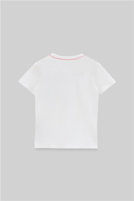 Guess Erkek Çocuk Beyaz T-Shirt