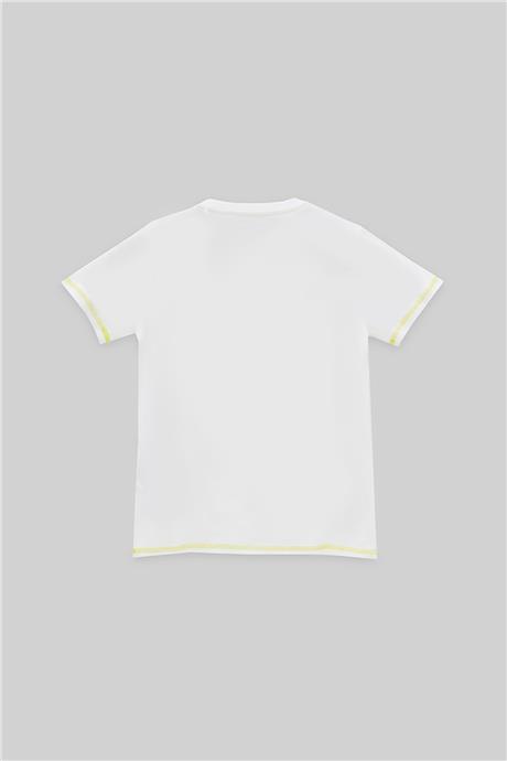 Guess Erkek Çocuk Beyaz T-Shirt