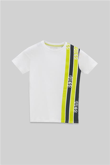 Guess Erkek Çocuk Beyaz T-Shirt