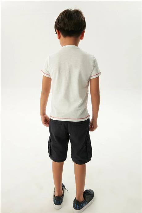 Guess Erkek Çocuk Beyaz T-Shirt