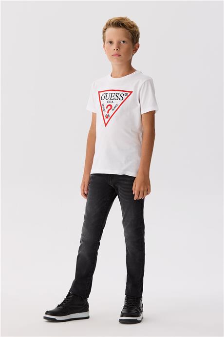 Guess Erkek Çocuk Beyaz T-Shirt