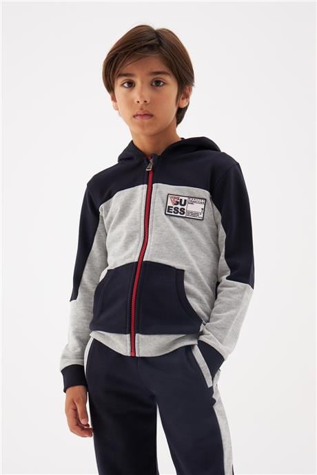 Guess Erkek Çocuk Desenli Eşofman Üstü