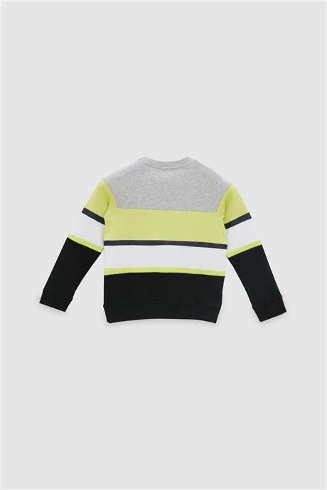 Guess Erkek Çocuk Desenli Sweatshirt