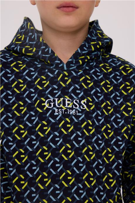 Guess Erkek Çocuk Desenli SweatshirtGuess Erkek Çocuk Desenli Sweatshirt