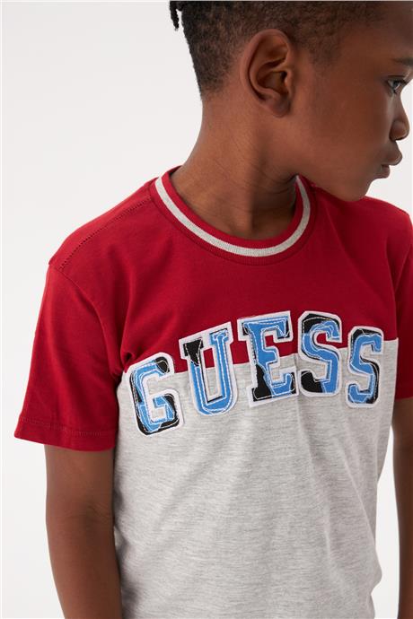 Guess Erkek Çocuk Desenli Tshirt