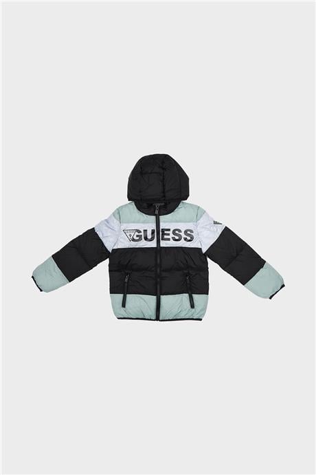 Guess Erkek Çocuk Desenli Yağmurluk