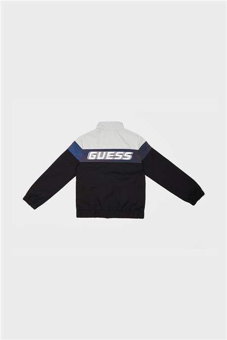 Guess Erkek Çocuk Desenli Yağmurluk