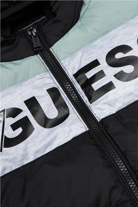 Guess Erkek Çocuk Desenli Yağmurluk
