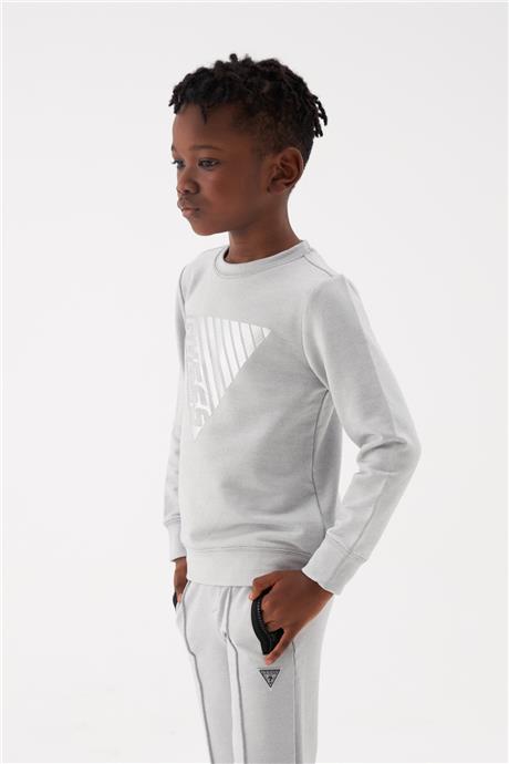Guess Erkek Çocuk Gri Sweatshirt
