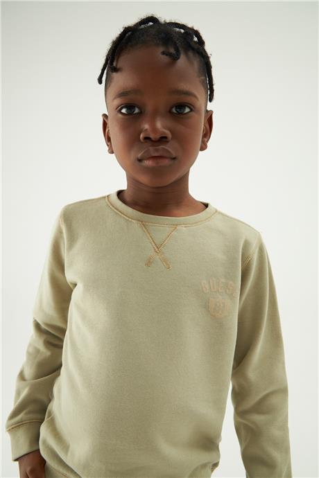 Guess Erkek Çocuk Gri Sweatshirt