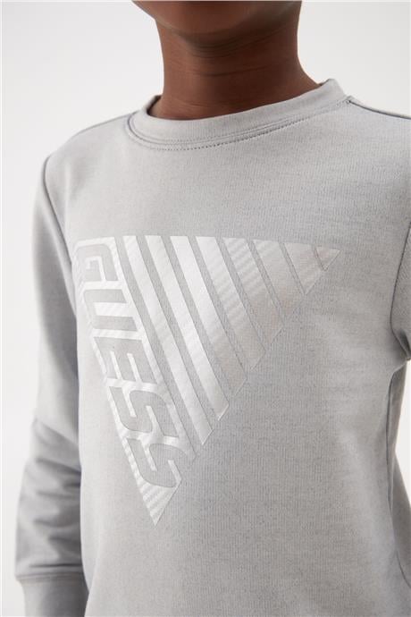 Guess Erkek Çocuk Gri Sweatshirt