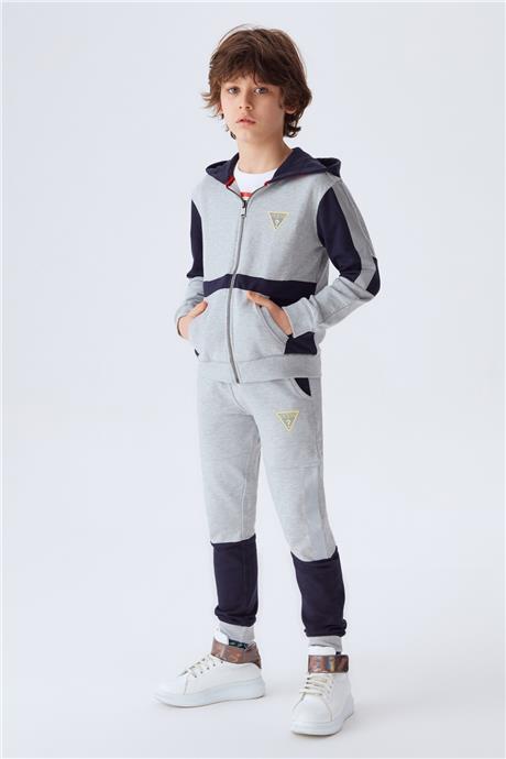 Guess Erkek Çocuk Gri Sweatshirt