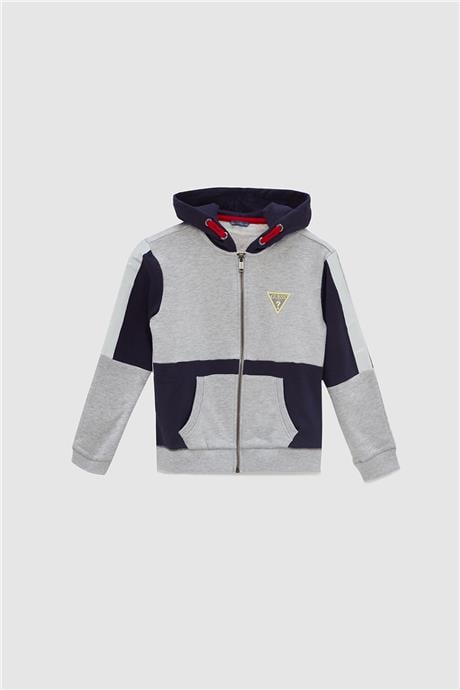 Guess Erkek Çocuk Gri Sweatshirt