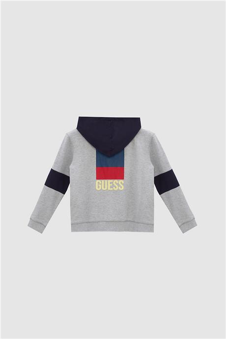 Guess Erkek Çocuk Gri Sweatshirt