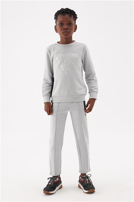 Guess Erkek Çocuk Gri Sweatshirt