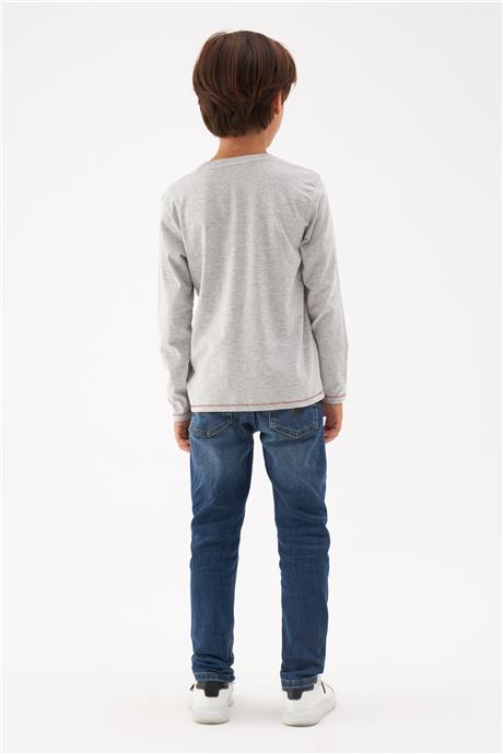 Guess Erkek Çocuk Gri Tshirt
