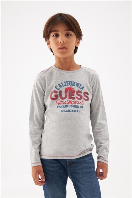Guess Erkek Çocuk Gri Tshirt
