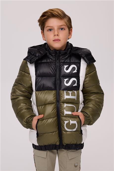 Guess Erkek Çocuk Haki MontGuess Erkek Çocuk Haki Mont