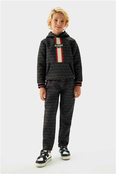 Guess Erkek Çocuk Kahverengi Sweatshirt